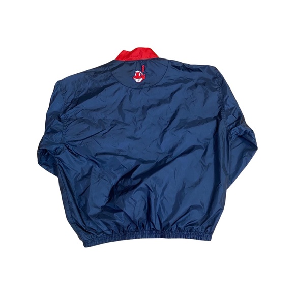 Vintage Fans Gear Cleveland Indians Windbreaker Size Large - Picture 2 of 5